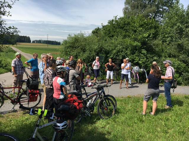 Auf dem Velo die natur entdecken