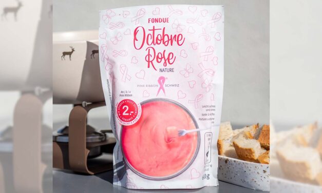 Migros: Ein pinkes Fondue gegen Brustkrebs