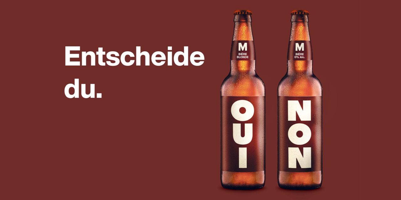 Mit oder ohne Alkohol: Migros lanciert Abstimmungs-Bier