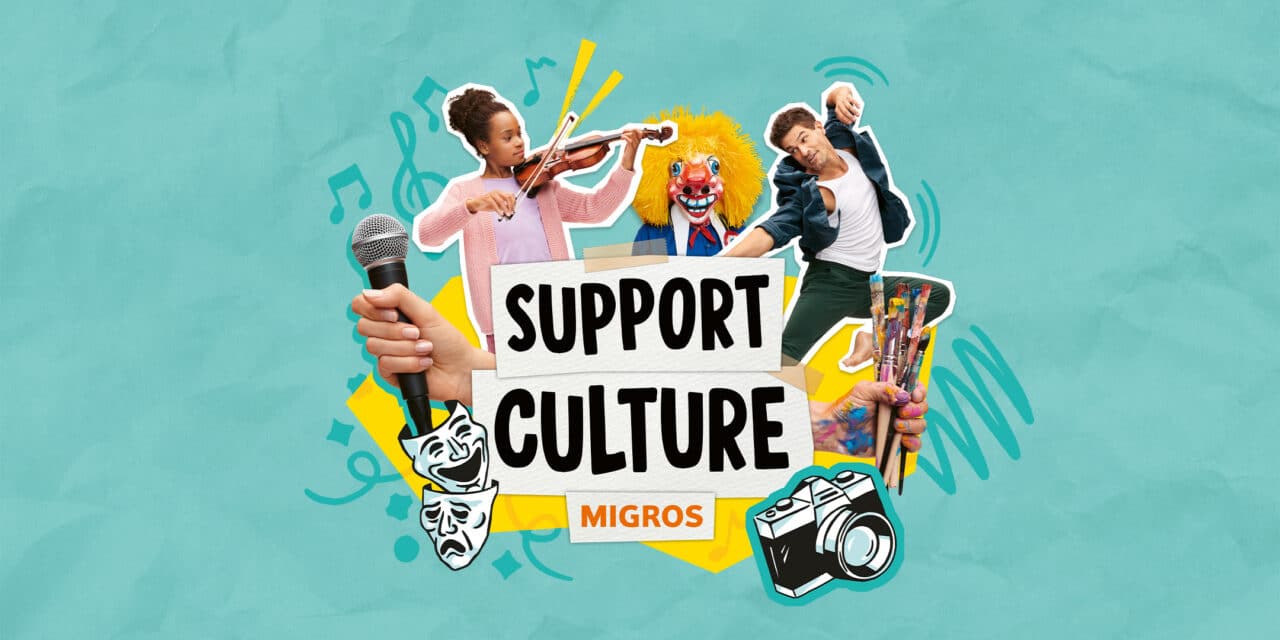 «Support Culture» heisst die neue Förderaktion der Migros 